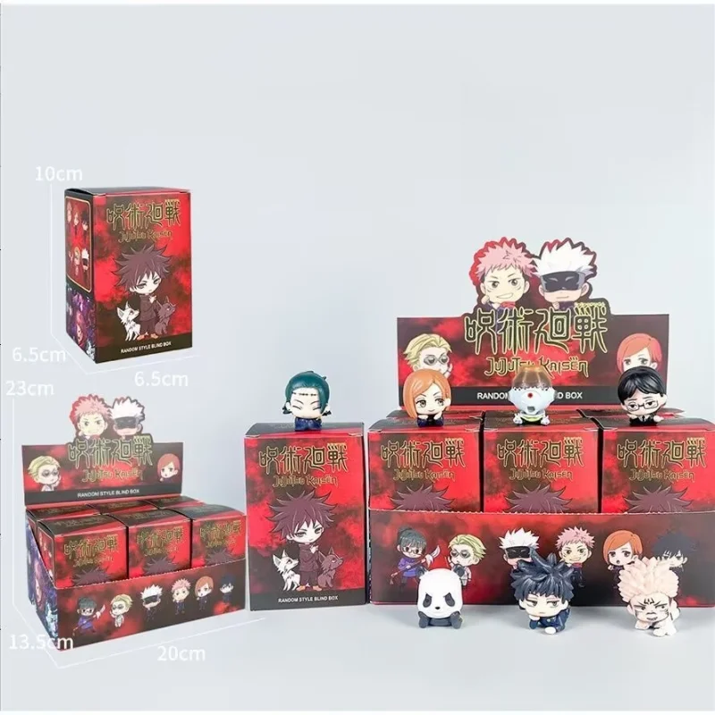 Hot Sale Anime Jujutsu Kaisen Figure Q Version Satoru Gojo Itadori Yuji Fushiguro Megumi Kugisaki Model Car Accessories Gift Toy
Hot Sale Anime Jujutsu Kaisen Figure Q Version Satoru Gojo Itadori Yuji Fushiguro Megumi Kugisaki Model Car Accessories Gift Toy