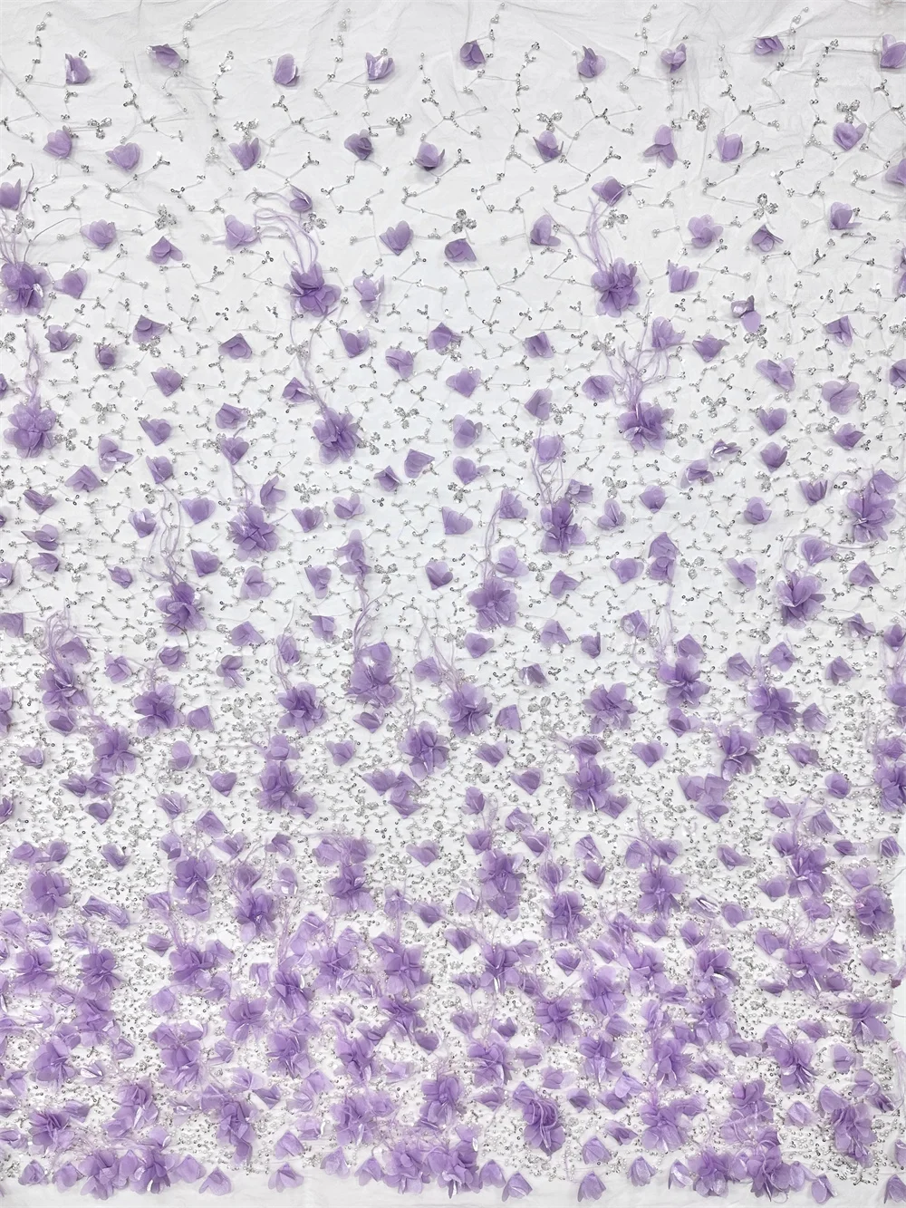 African 3D Flower Lace Fabric 5 Yards 2026 High-Quality French-Style Nigerian Sequins Net Lace Fabric Wedding Gown Evening Dress
African 3D Flower Lace Fabric 5 Yards 2026 High-Quality French-Style Nigerian Sequins Net Lace Fabric Wedding Gown Evening Dress