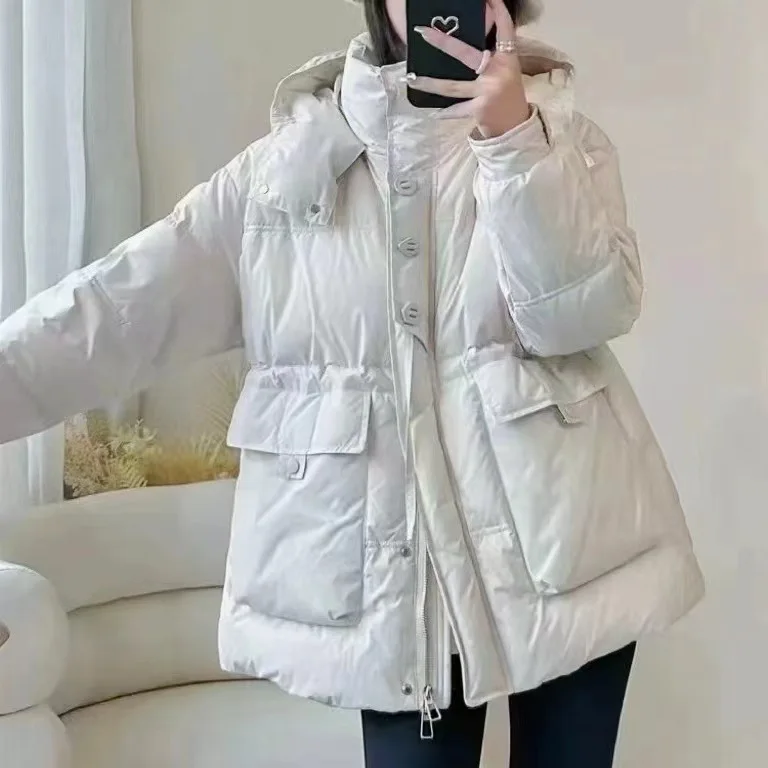 Женские однотонные повседневные модные простые базовые свободные стеганые пальто с длинными рукавами и капюшоном, новая зимняя модная женская одежда, парки
Женские однотонные повседневные модные простые базовые свободные стеганые пальто с длинными рукавами и капюшоном, новая зимняя модная женская одежда, парки