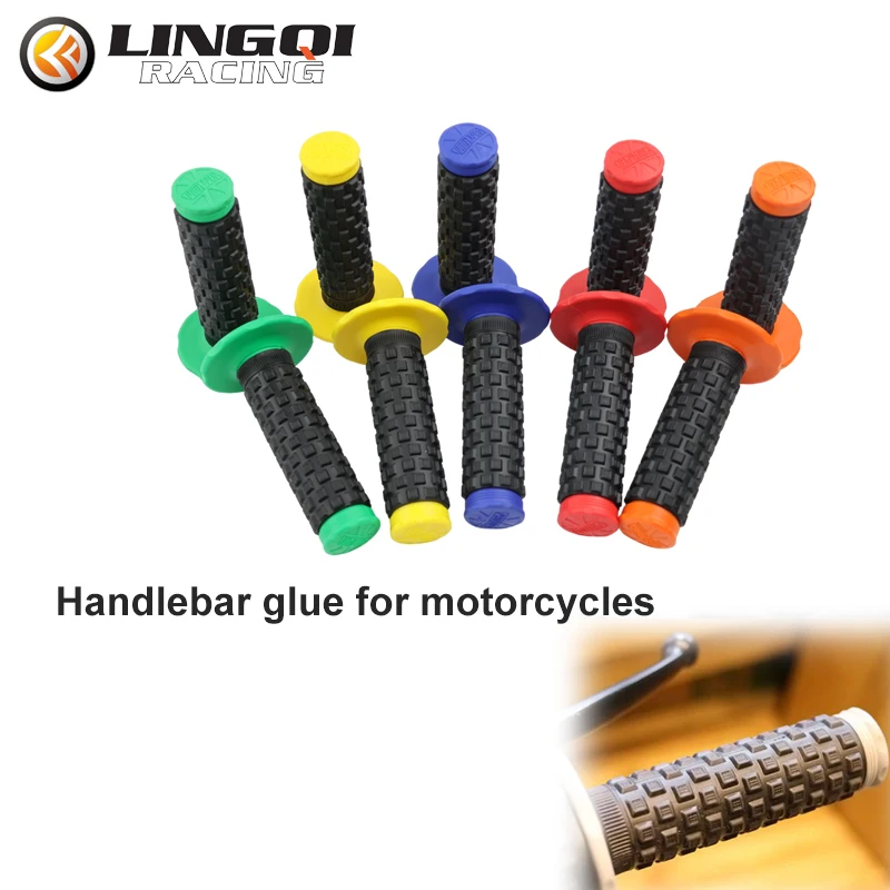 LING QI 7/8'' Non-Slip Motorcycle Grip Rubber Soft Handle For Dirt Pit Bike Motocross Universal Almost Motorcycle
LING QI 7/8'' Non-Slip Motorcycle Grip Rubber Soft Handle For Dirt Pit Bike Motocross Universal Almost Motorcycle