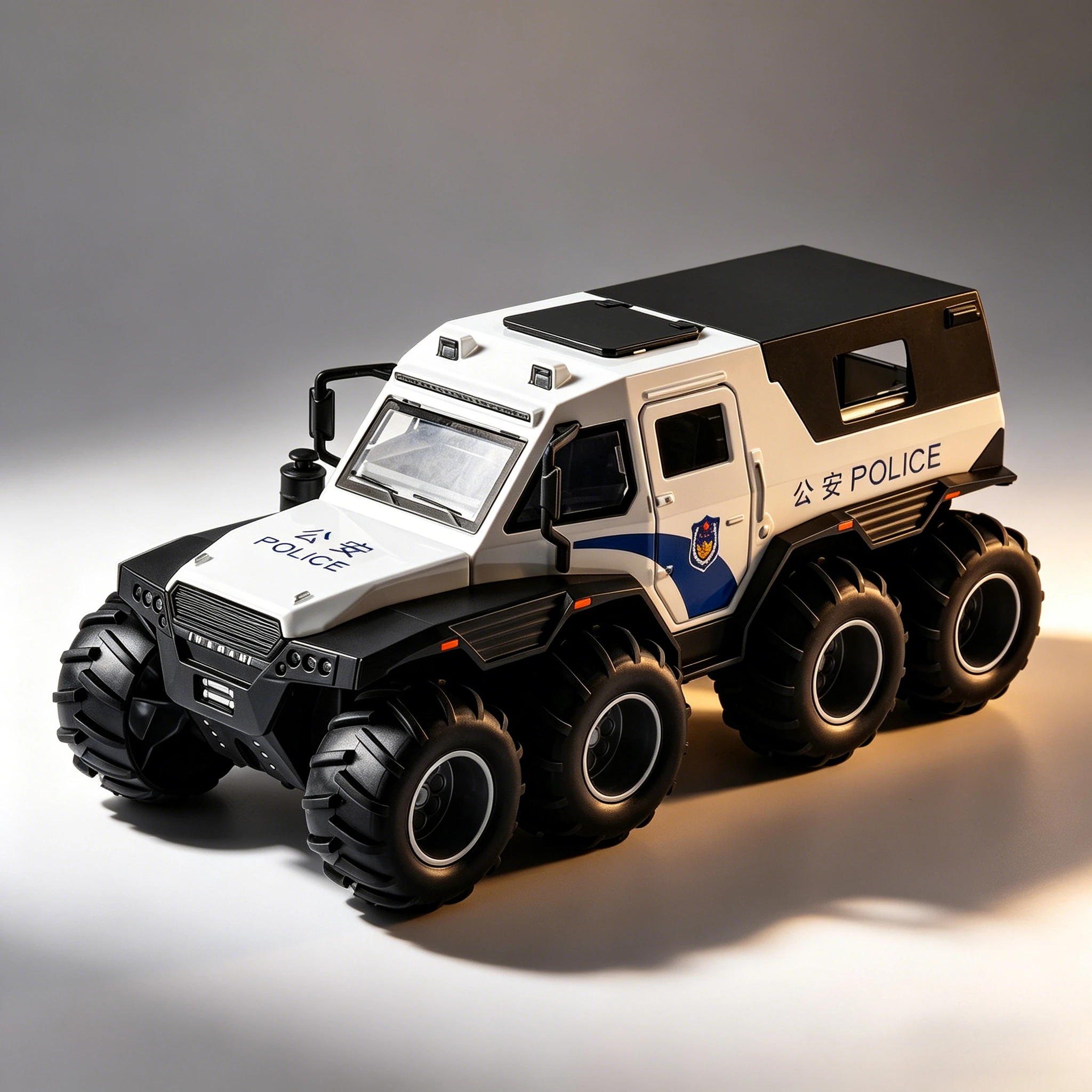 1:32 Conqueror 8X8 Armored Police Car Simulation Alloy Off-road Vehicle Model Sound and Light Toy Gifts
1:32 Conqueror 8X8 Armored Police Car Simulation Alloy Off-road Vehicle Model Sound and Light Toy Gifts