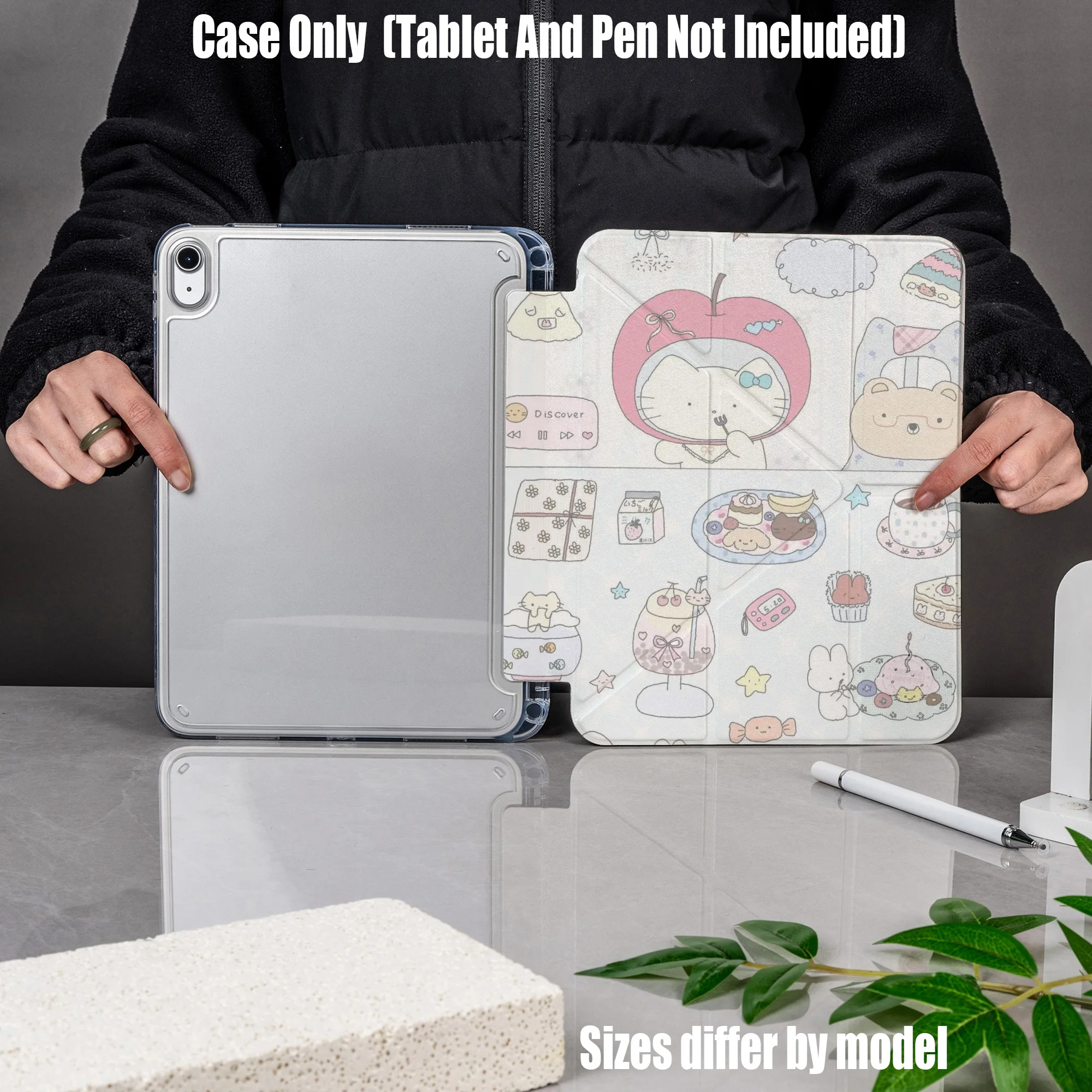 Minimalist Y-Fold Acrylic Gray Delicate Heart Art Print iPad Case For Apple iPad Pro 12.9 Air 3 Mini 5 9th Gen Cover
Minimalist Y-Fold Acrylic Gray Delicate Heart Art Print iPad Case For Apple iPad Pro 12.9 Air 3 Mini 5 9th Gen Cover