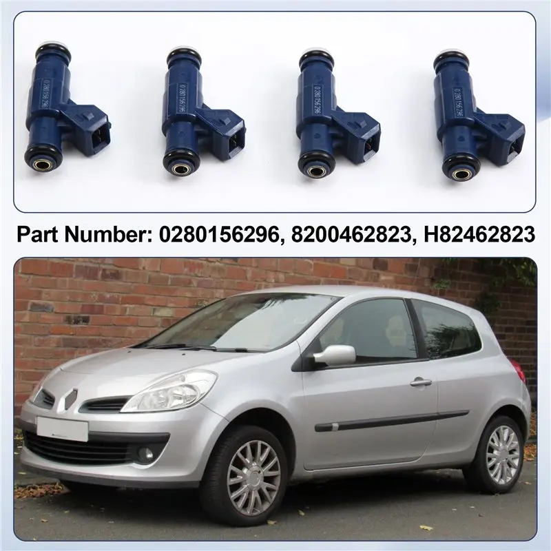 AT92-For RENAULT CLIO LOGAN SANDERO Logansandero 1.0 16V D4D FLEX 2005- 2008 4PCS Fuel Injector 0280156296 8200462823 H82462823
AT92-For RENAULT CLIO LOGAN SANDERO Logansandero 1.0 16V D4D FLEX 2005- 2008 4PCS Fuel Injector 0280156296 8200462823 H82462823