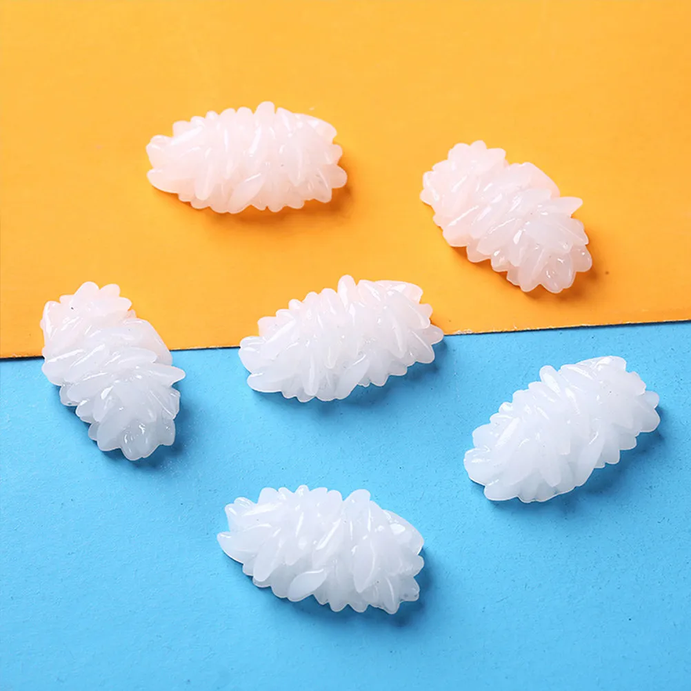 24Pcs Artificial Rice Decorative Photo Prop Realistic Fake Food for Restaurant Shop Window Display Culinary Scene Setup
24Pcs Artificial Rice Decorative Photo Prop Realistic Fake Food for Restaurant Shop Window Display Culinary Scene Setup