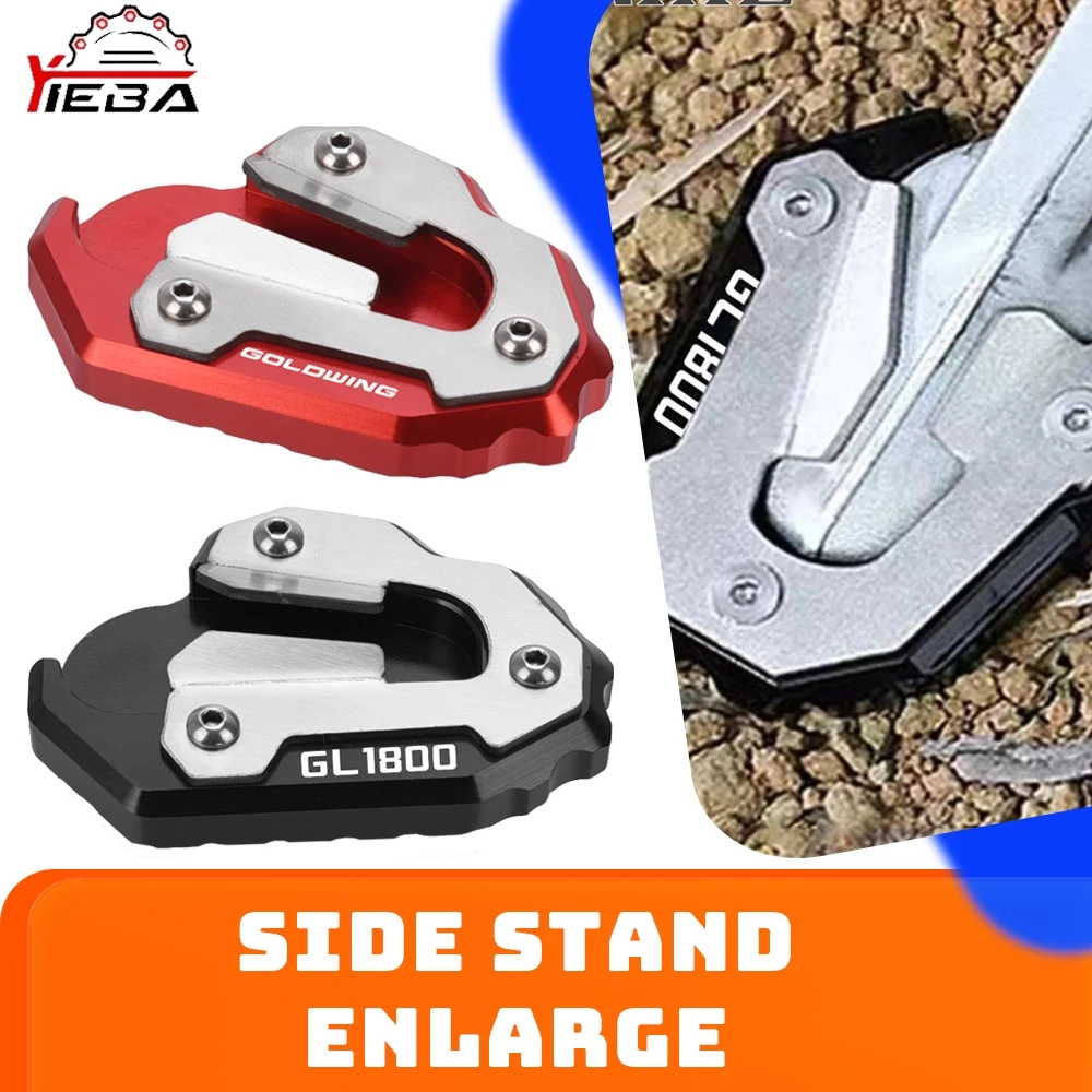 Kickstand Enlarger Support Extension For HONDA GL1800 Gold Wing Goldwing 1800 GL 1800 2020-2023 Motorcycle Side Stand Pad Plate
Kickstand Enlarger Support Extension For HONDA GL1800 Gold Wing Goldwing 1800 GL 1800 2020-2023 Motorcycle Side Stand Pad Plate