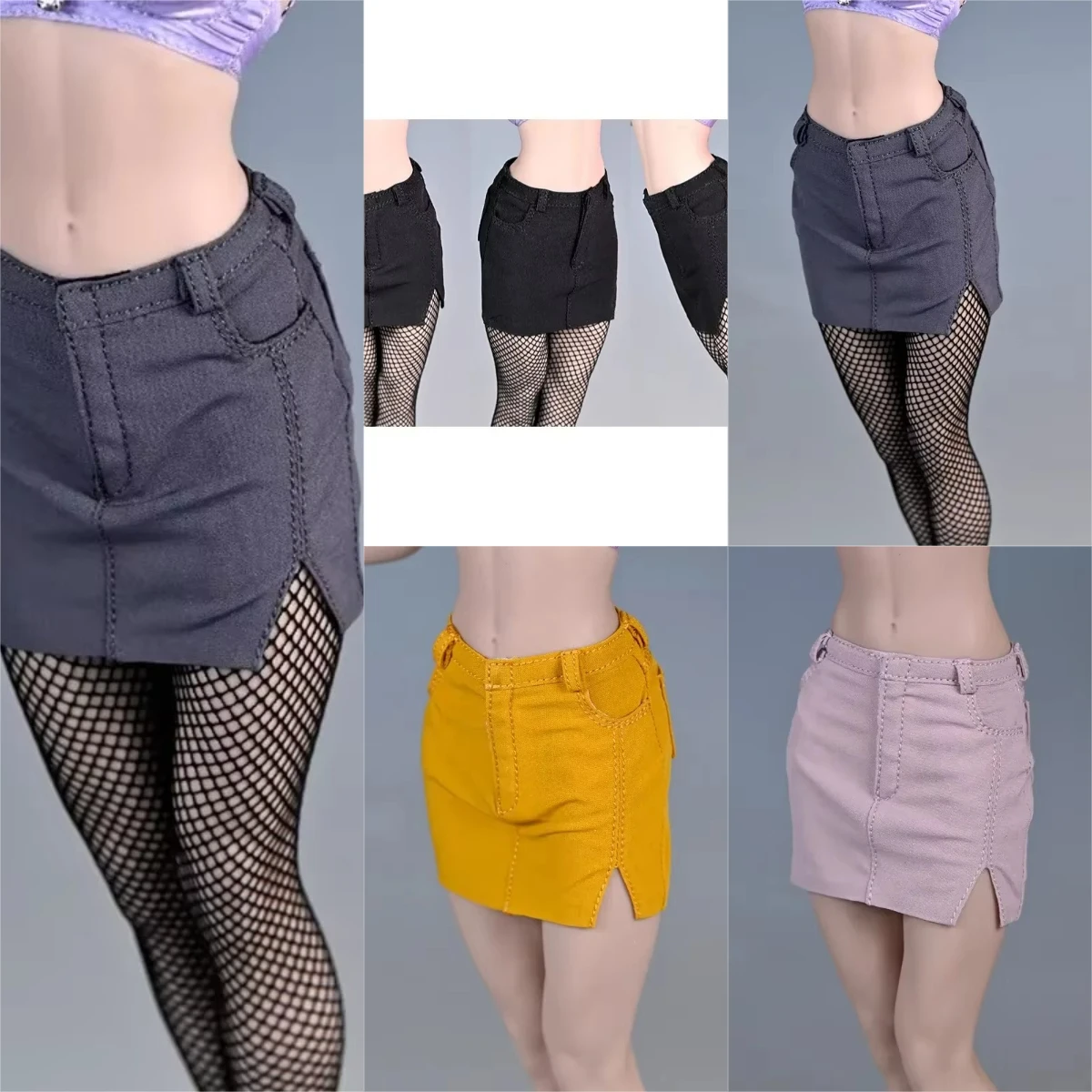 1/6 Scale Hip Hugging Short Skirt Slit Version for 12inch Female Soldiers Action Figures Tbl Ph Dolls Clothing Accessories
1/6 Scale Hip Hugging Short Skirt Slit Version for 12inch Female Soldiers Action Figures Tbl Ph Dolls Clothing Accessories