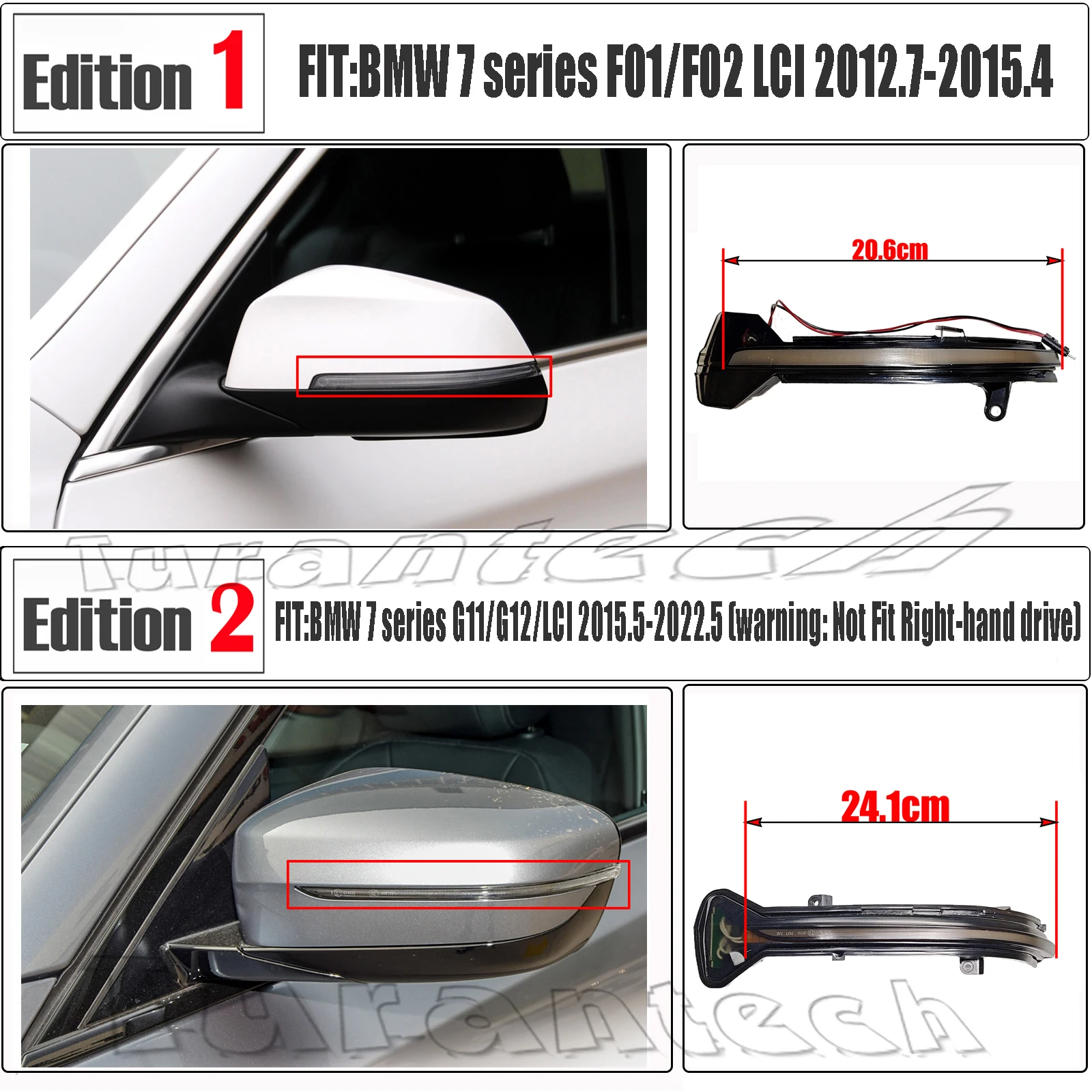 2 шт. указатель поворота для BMW 7 серии 740i 740iX 740eX 750i 750iX M760LiX ALPINA B7 Янтарная крышка зеркала Len
2 шт. указатель поворота для BMW 7 серии 740i 740iX 740eX 750i 750iX M760LiX ALPINA B7 Янтарная крышка зеркала Len