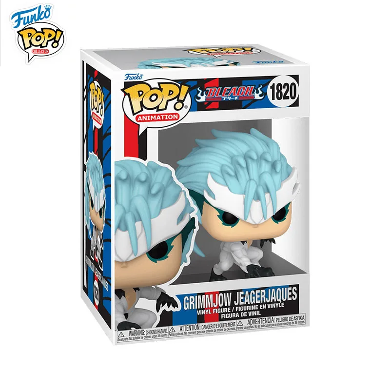 Funko POP Original BLEACH Anime Figure Grimmjow Jaegerjaques Action Figure Toys for Boys Girls Gift Collectible Model Ornaments
Funko POP Original BLEACH Anime Figure Grimmjow Jaegerjaques Action Figure Toys for Boys Girls Gift Collectible Model Ornaments