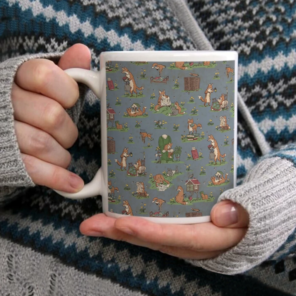 Library FoxesCoffee Mug Tea Cup 11oz Coffee Cup Funny Birthday Ceramic Mug Personalized Cup
Library FoxesCoffee Mug Tea Cup 11oz Coffee Cup Funny Birthday Ceramic Mug Personalized Cup