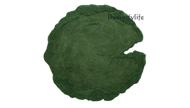 Brand series 1.0 rime velvet | Round irregular court green wool carpet living room bedroom
Brand series 1.0 rime velvet | Round irregular court green wool carpet living room bedroom