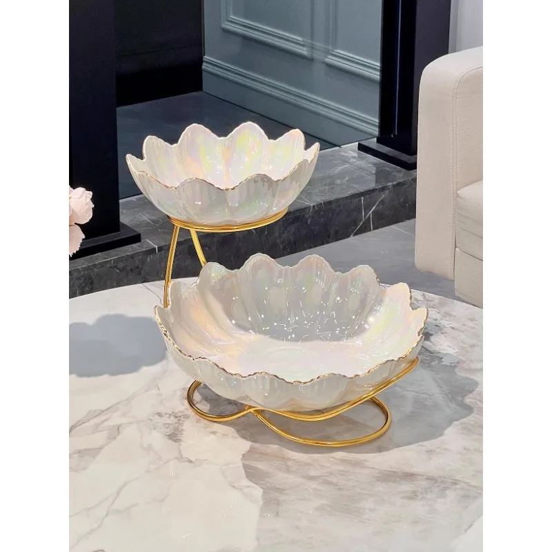 Fruit plate household living room light luxury multi-layer afternoon tea snack rack candy plate front desk snack dessert plate
Fruit plate household living room light luxury multi-layer afternoon tea snack rack candy plate front desk snack dessert plate