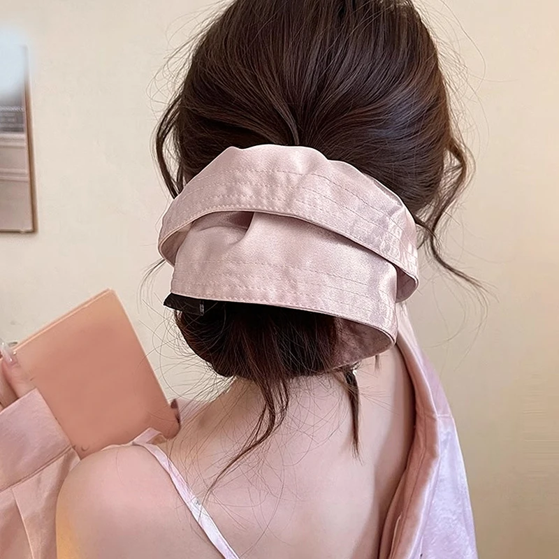 New Fabric Black Pleated Large Hair Ties for Women Scrunchies Temperament Herben Style Personality Fashion Ponytail Accessories
New Fabric Black Pleated Large Hair Ties for Women Scrunchies Temperament Herben Style Personality Fashion Ponytail Accessories