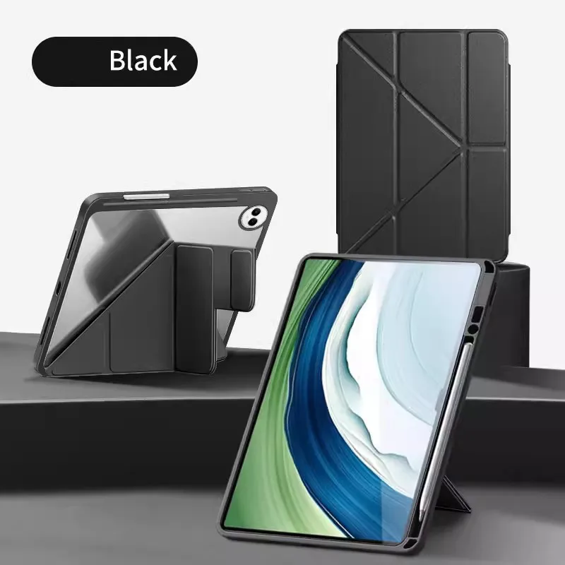 Foldable Acrylic Transparent Case for Huawei MatePad Pro 13.2 2025 PCE-AL60 AL50 with Pencil Holder Protective Case
Foldable Acrylic Transparent Case for Huawei MatePad Pro 13.2 2025 PCE-AL60 AL50 with Pencil Holder Protective Case
