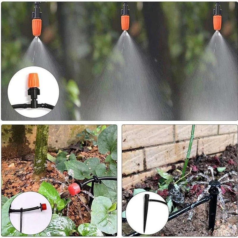 Hot 200PCS Adjustable Garden Drip Irrigation Misting Nozzle Micro-Flow Dripper Spray Gardening Tools
Hot 200PCS Adjustable Garden Drip Irrigation Misting Nozzle Micro-Flow Dripper Spray Gardening Tools