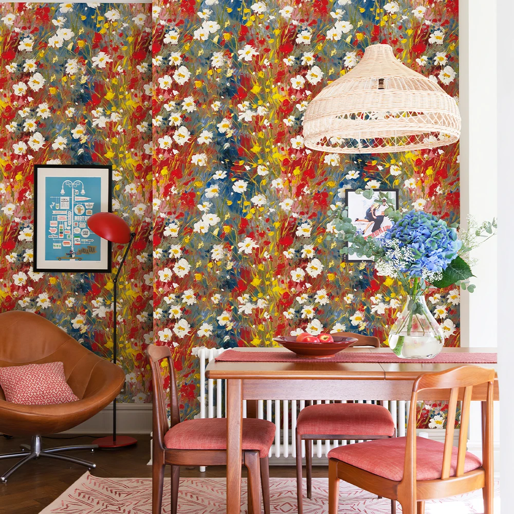 Watercolor Red Florals Vinyl Wallpaper Waterproof Yellow Self Adhesive Home Decoration Chic Peel AndStick Living Room Decor
Watercolor Red Florals Vinyl Wallpaper Waterproof Yellow Self Adhesive Home Decoration Chic Peel AndStick Living Room Decor
