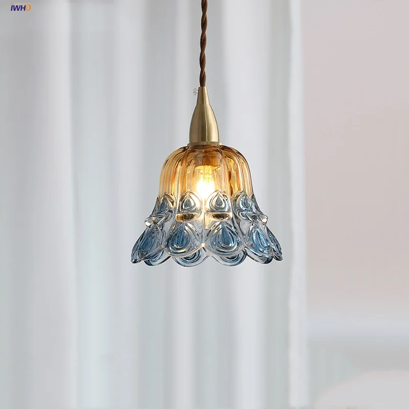 IWHD Copper Socket LED Pendant Light Fixture Porch Dining Room Phenix Glass Shade Wire Adjustable Hanging Lamp Luminaire Suspend
IWHD Copper Socket LED Pendant Light Fixture Porch Dining Room Phenix Glass Shade Wire Adjustable Hanging Lamp Luminaire Suspend