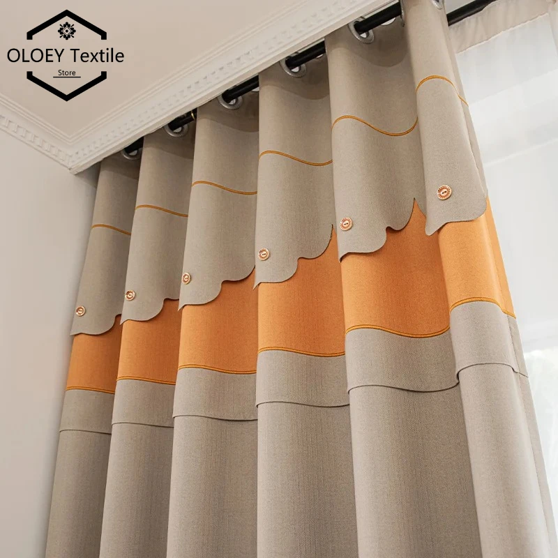 Light Luxury Curtains Blackout Thermal Insulated Modern Minimalist Thickened Curtains for Living Room Bedroom Custom Home Decor
Light Luxury Curtains Blackout Thermal Insulated Modern Minimalist Thickened Curtains for Living Room Bedroom Custom Home Decor