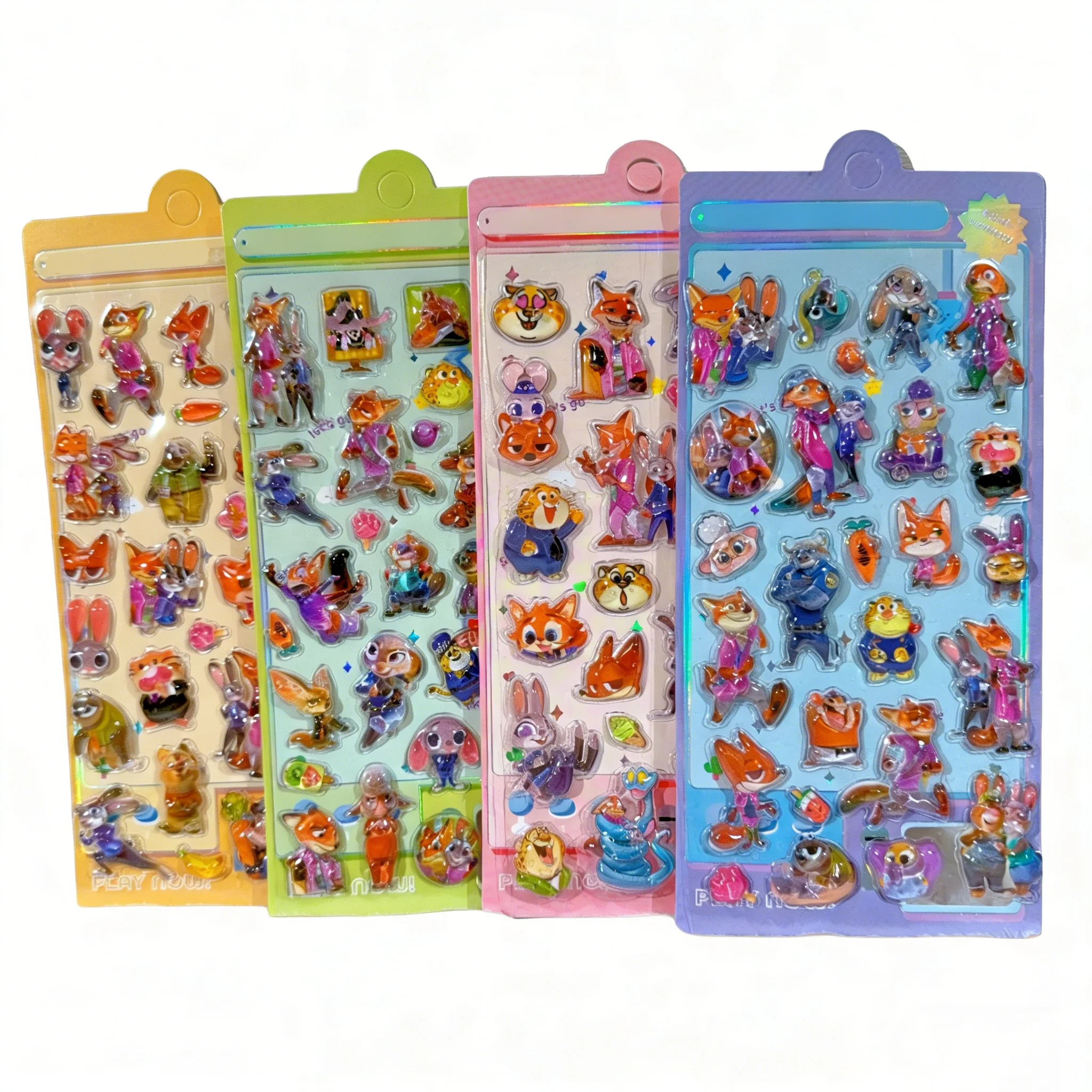 4pcs Funny Disney Anime Zootopia 2 Relief Stickers Cute Cartoon 3D Puffy Decals Decoration Scrapbook Guitar Phone Reward Sticker
4pcs Funny Disney Anime Zootopia 2 Relief Stickers Cute Cartoon 3D Puffy Decals Decoration Scrapbook Guitar Phone Reward Sticker