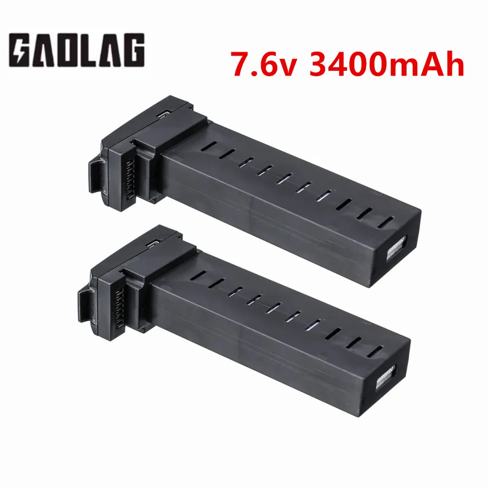 7.6v 3400mAh 5000mAh Lipo Battery For SG906 Pro/Pro 2/Max /X7 PRO/pro2 Drone RC Quadcopter Spare Parts with charger
7.6v 3400mAh 5000mAh Lipo Battery For SG906 Pro/Pro 2/Max /X7 PRO/pro2 Drone RC Quadcopter Spare Parts with charger