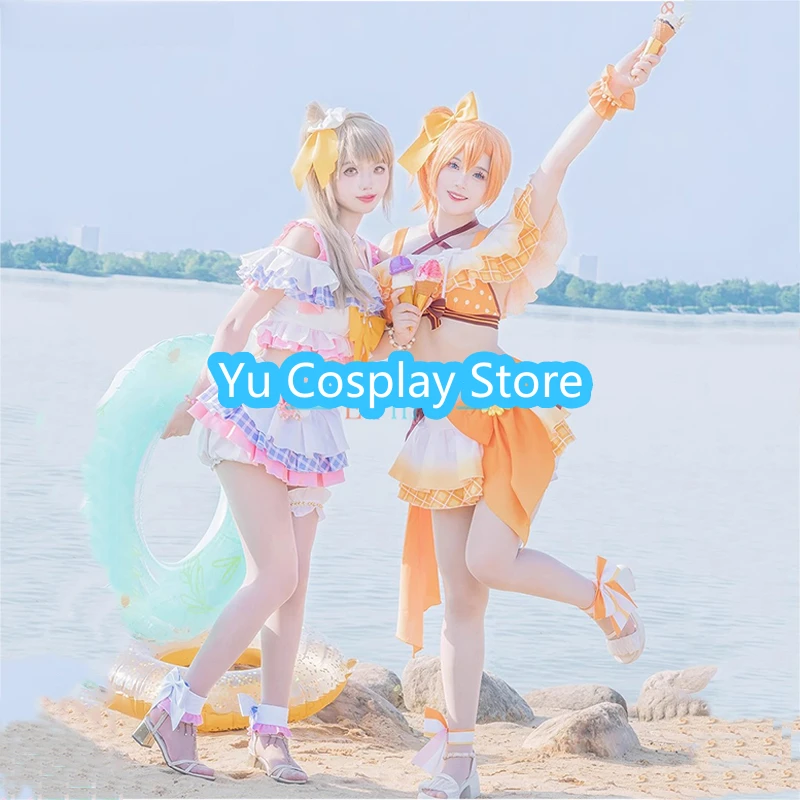 LoveLive купальник Kousaka Honoka Minami kotory Sonoda Umi Ayase Eli косплей костюм сексуальный купальник женский костюм униформа на Хэллоуин
LoveLive купальник Kousaka Honoka Minami kotory Sonoda Umi Ayase Eli косплей костюм сексуальный купальник женский костюм униформа на Хэллоуин