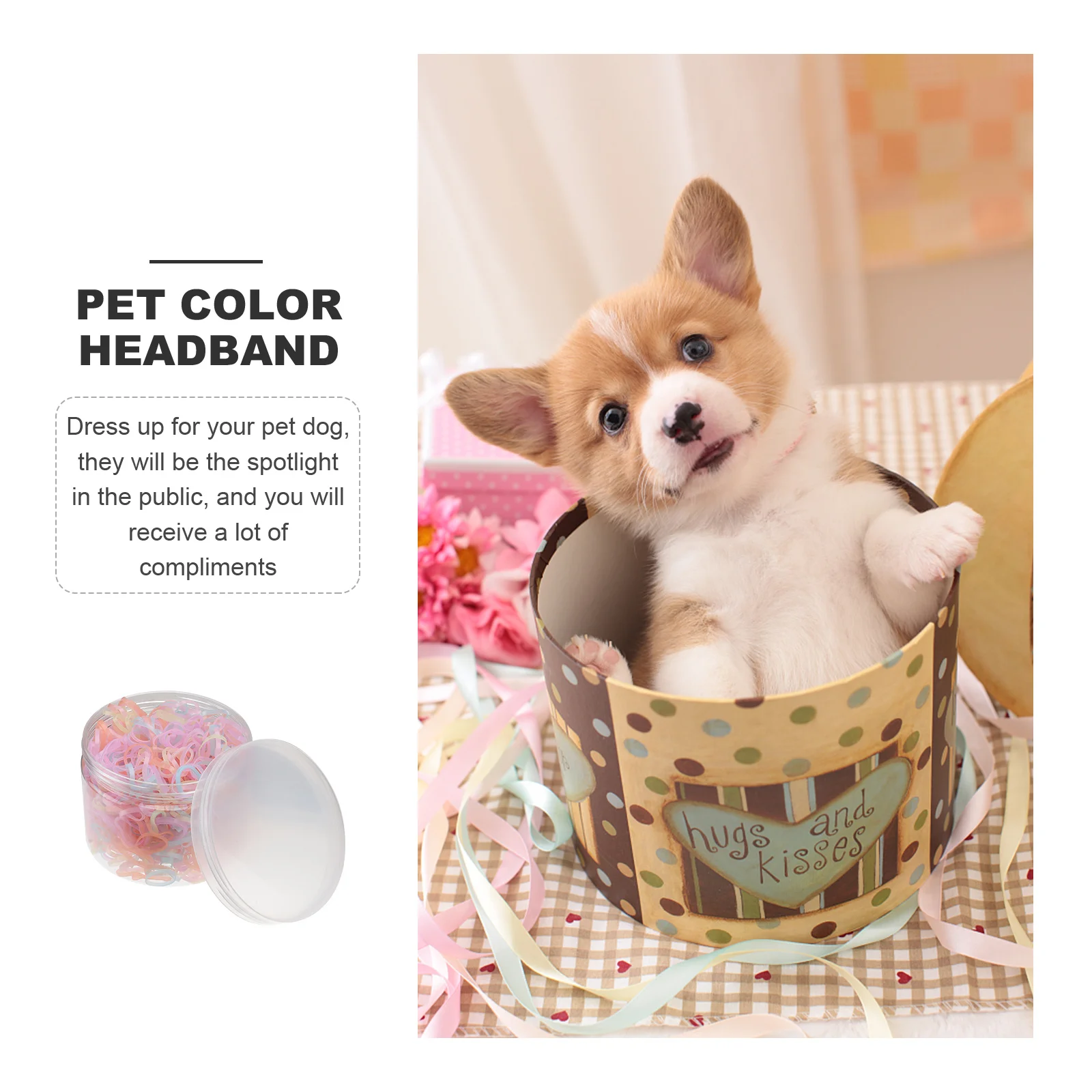 1 Box Colorful Ties Exquisite Elastic Bands For Dogs Cats Horses Rabbits Festival Party Use Pet Hair Ring Dog Cat Headdress Pet
1 Box Colorful Ties Exquisite Elastic Bands For Dogs Cats Horses Rabbits Festival Party Use Pet Hair Ring Dog Cat Headdress Pet