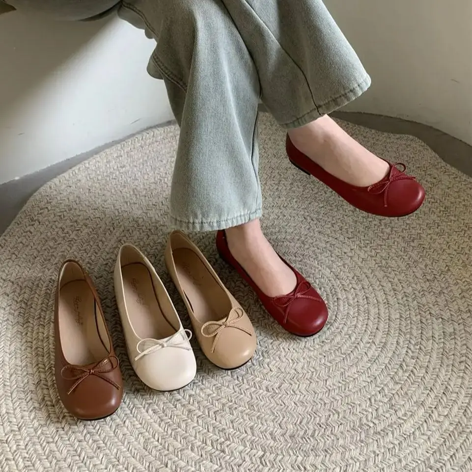 Bailamos Summer New Women Flats Mary Jane Shoes Soft Casual Outdoor Dress Flat Ballet Shoes Round Toe Shallow Slip On Flats
Bailamos Summer New Women Flats Mary Jane Shoes Soft Casual Outdoor Dress Flat Ballet Shoes Round Toe Shallow Slip On Flats