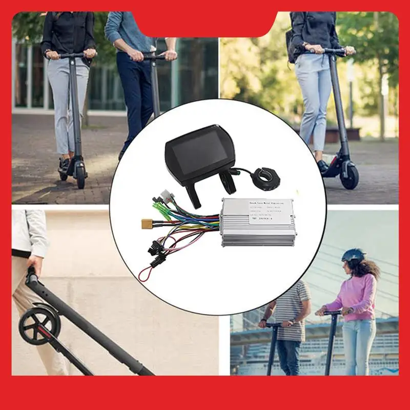 Electric Scooter 48V 21A Smart Brushless Controller+LCD Display 5Pin Dashboard For KUGOO G2 PRO Electric Scooter Spare Parts
Electric Scooter 48V 21A Smart Brushless Controller+LCD Display 5Pin Dashboard For KUGOO G2 PRO Electric Scooter Spare Parts