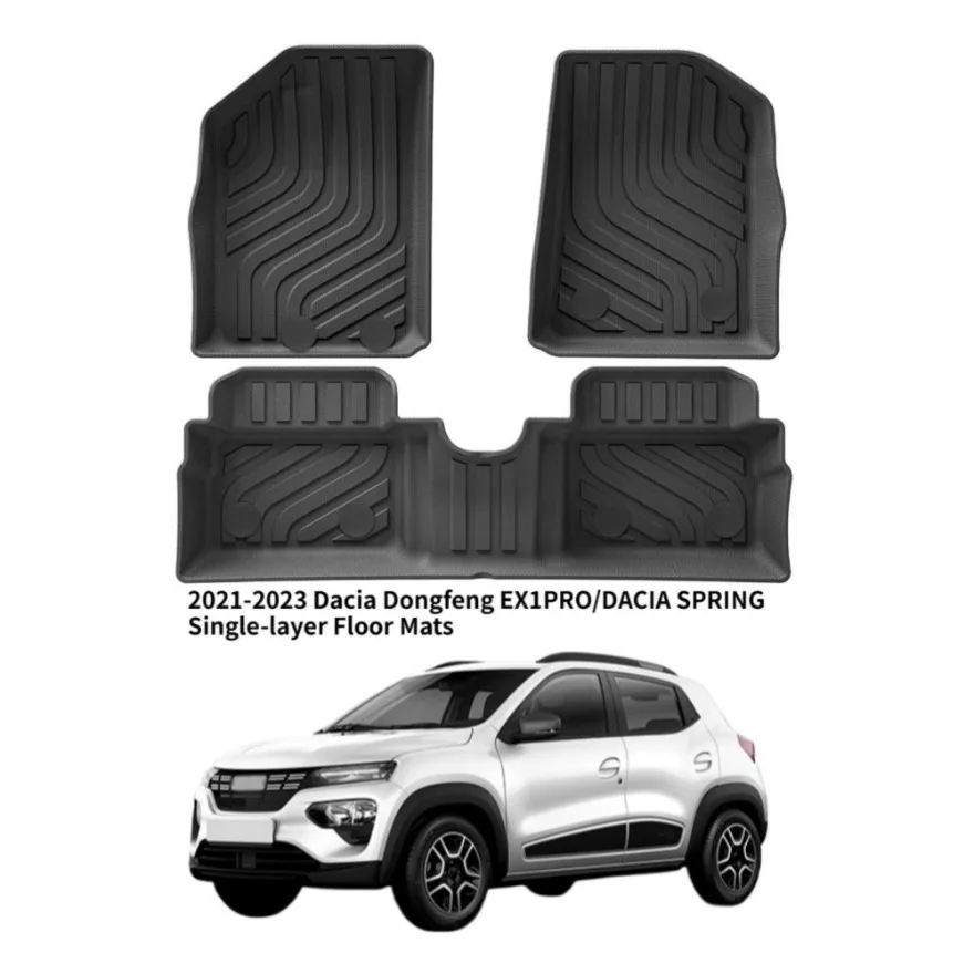 Applicable for 2021-2023 Dacia Dongfeng EX1PRO/DACIASPRING car mats TPE mats trunk mat environmentally friendly
Applicable for 2021-2023 Dacia Dongfeng EX1PRO/DACIASPRING car mats TPE mats trunk mat environmentally friendly