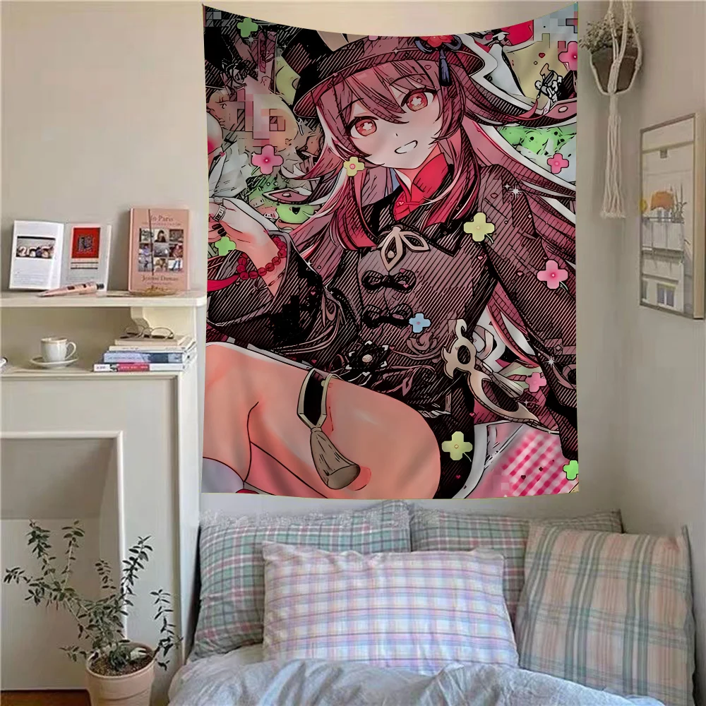 Anime Genshin Impact Hu Tao Classic Movie Colorful Tapestry Wall Hanging Bohemian Wall Tapestries Mandala Wall Hanging Sheets
Anime Genshin Impact Hu Tao Classic Movie Colorful Tapestry Wall Hanging Bohemian Wall Tapestries Mandala Wall Hanging Sheets