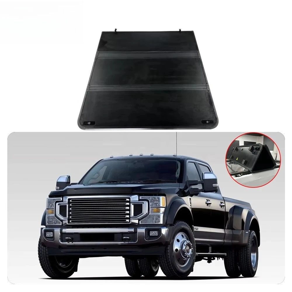 Waterproof Three Pickup Truck Bed Trifold Tri-fold Tri Fold Tonneau Hard Folding Cover for F-250
Waterproof Three Pickup Truck Bed Trifold Tri-fold Tri Fold Tonneau Hard Folding Cover for F-250