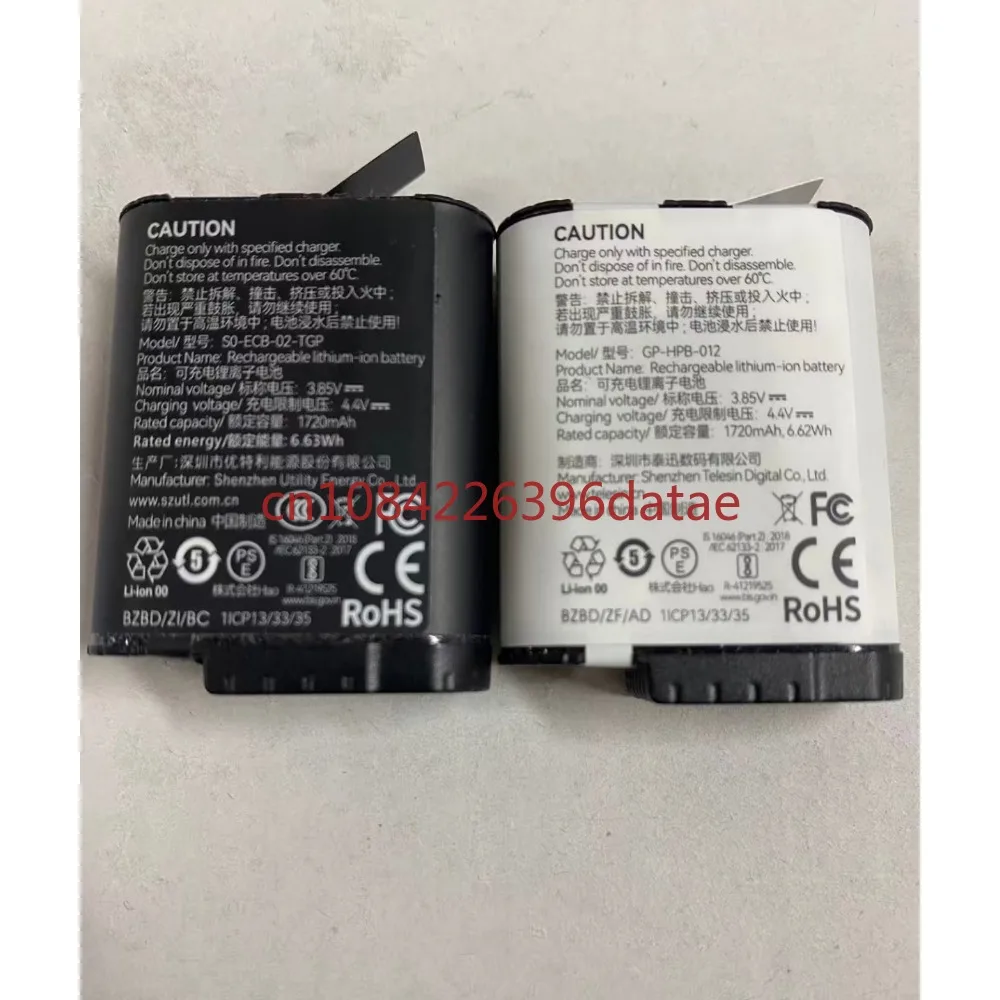 High quality batteries For CAUTION gopro12/11/10/9 S0-ECB-02-TGB GP-HPB-012 1720MAH mobile phone battery
High quality batteries For CAUTION gopro12/11/10/9 S0-ECB-02-TGB GP-HPB-012 1720MAH mobile phone battery