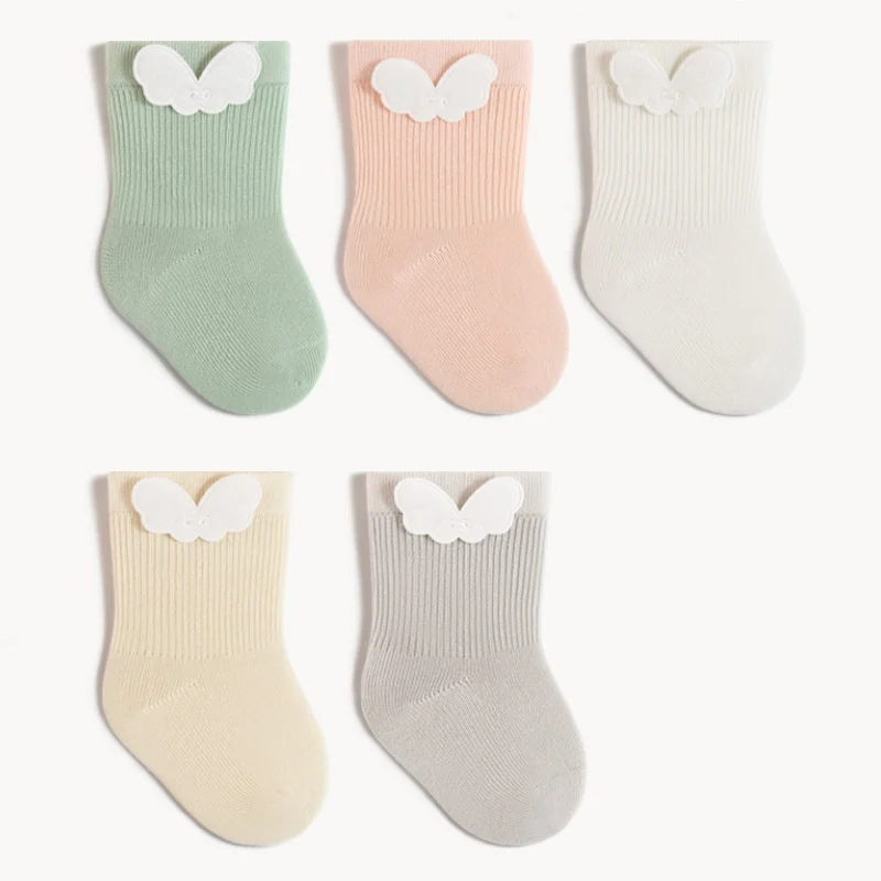Newborn Cotton Baby Socks For Girls Boys Cute Wing Infant Short Spring Socks For 0-5Years
Newborn Cotton Baby Socks For Girls Boys Cute Wing Infant Short Spring Socks For 0-5Years