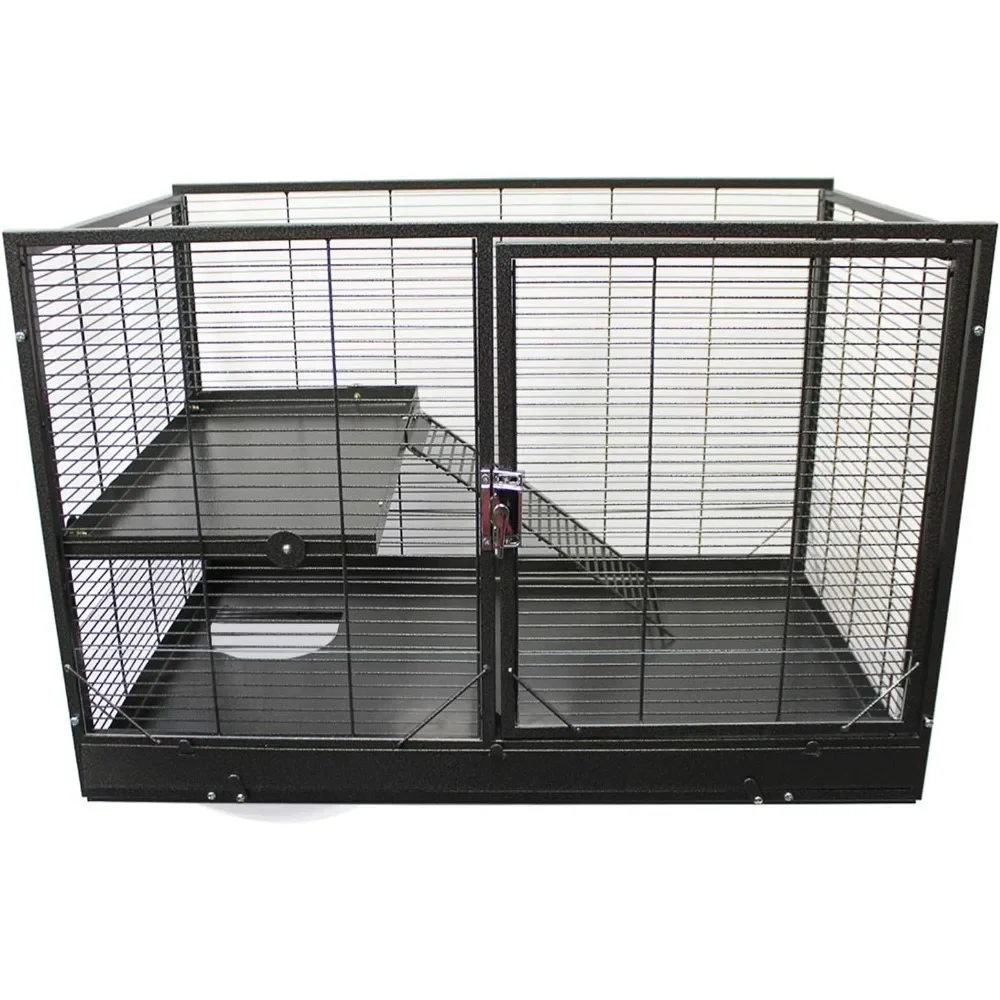 Durable All-Metal Mansion Cage (Add-On II) for Chinchillas, Rats, Ferrets, Degus, Prairie Dogs
Durable All-Metal Mansion Cage (Add-On II) for Chinchillas, Rats, Ferrets, Degus, Prairie Dogs