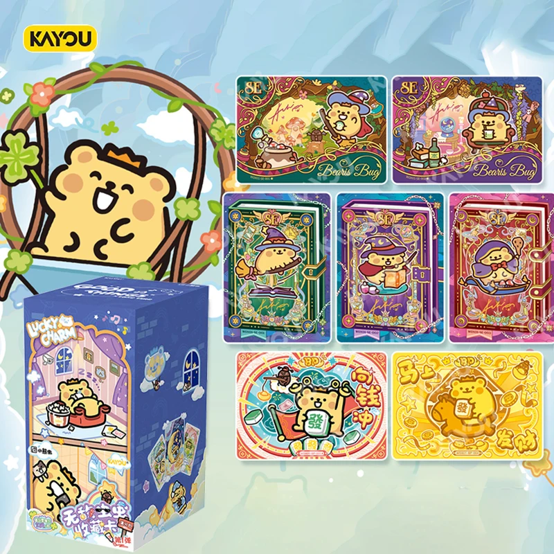 KAYOU Genuine Bearisbug Card Invincible Insect Anime Cartoon Printing Collection Card Toy Ornaments Children's Holiday Gifts
KAYOU Genuine Bearisbug Card Invincible Insect Anime Cartoon Printing Collection Card Toy Ornaments Children's Holiday Gifts