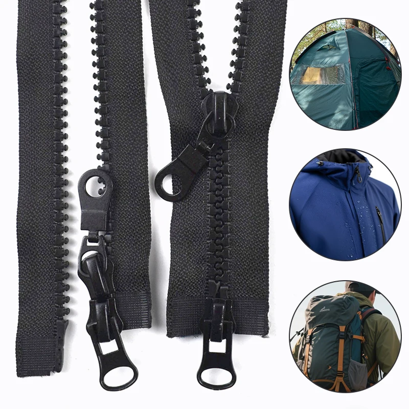 1/2/3Pcs 70-200cm Resin Zippers With Double Zipper Sliders Tent Long Zip Backpack Replace Zips Repair Kit DIY Sewing Accessories
1/2/3Pcs 70-200cm Resin Zippers With Double Zipper Sliders Tent Long Zip Backpack Replace Zips Repair Kit DIY Sewing Accessories