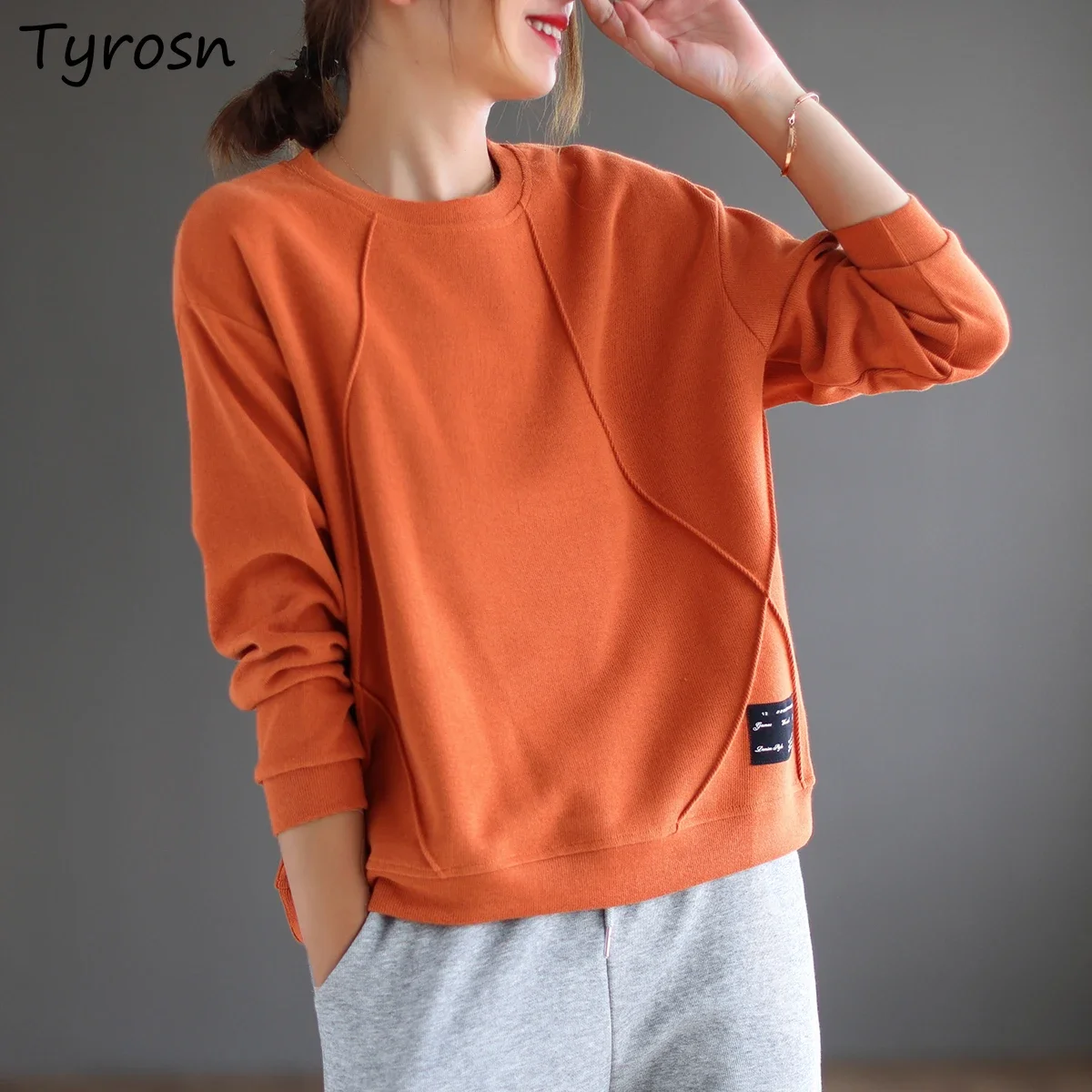 Hoodies Women Sweatshirts O-neck Autumn Winter Loose Soft Fashion Daily New Casual Korean Style Pullover Ladies Basic Sweatshirt
Hoodies Women Sweatshirts O-neck Autumn Winter Loose Soft Fashion Daily New Casual Korean Style Pullover Ladies Basic Sweatshirt