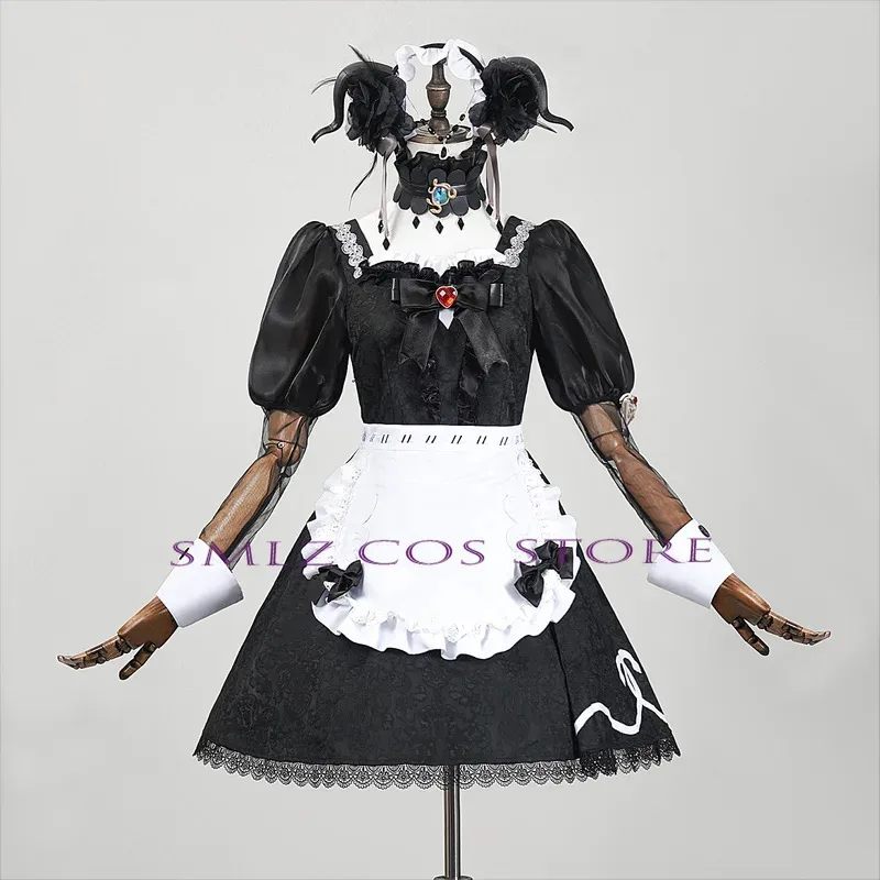 Game Identity Ⅴ Cosplay Witch Priestess Cosplay Costume Fiona Gilman Black Gothic Dress Wig Set Halloween Party Outfit for Woman
Game Identity Ⅴ Cosplay Witch Priestess Cosplay Costume Fiona Gilman Black Gothic Dress Wig Set Halloween Party Outfit for Woman