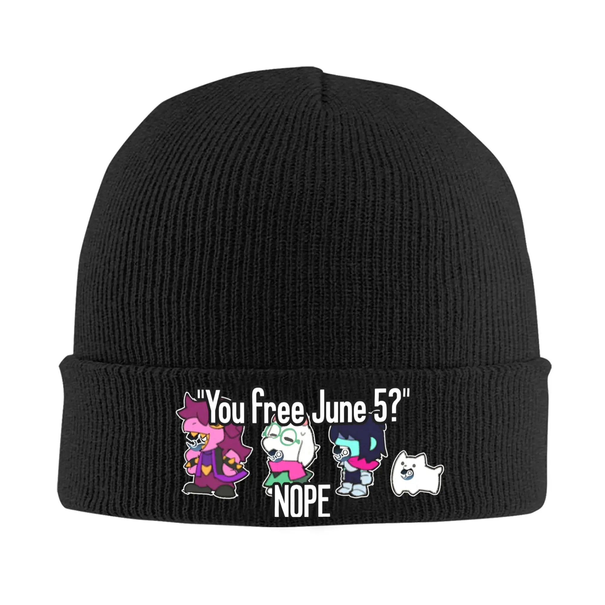 Вязаные шапки-бини Deltarune You Free (5 июня) для геймеров, осенне-зимние, теплые, унисекс, из акрила
Вязаные шапки-бини Deltarune You Free (5 июня) для геймеров, осенне-зимние, теплые, унисекс, из акрила