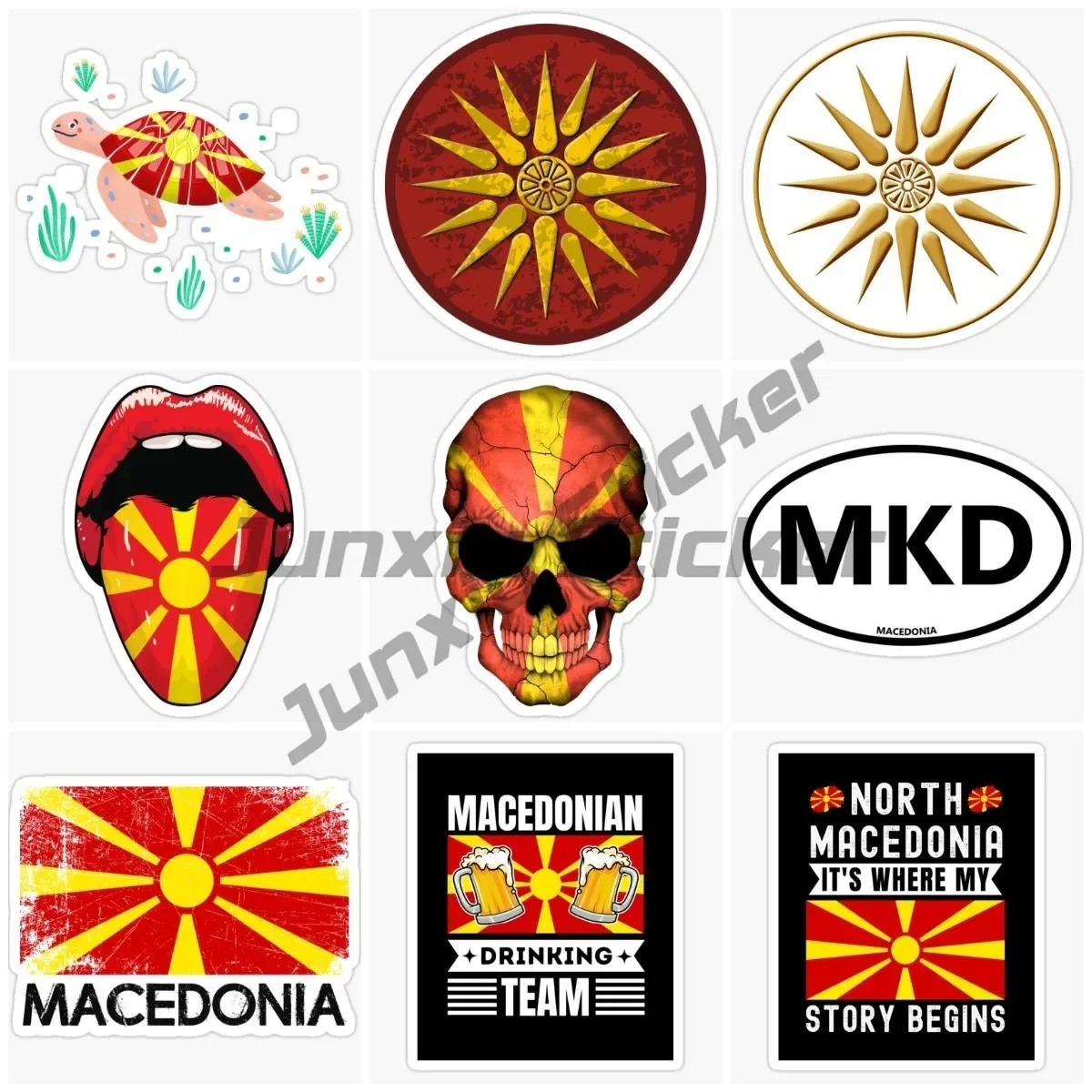 MKD North Macedonia Flag Personalized Decal Trucks Pickup Camper Vinyl Waterproof Creative Accesorios JDM Decals Accessories
MKD North Macedonia Flag Personalized Decal Trucks Pickup Camper Vinyl Waterproof Creative Accesorios JDM Decals Accessories