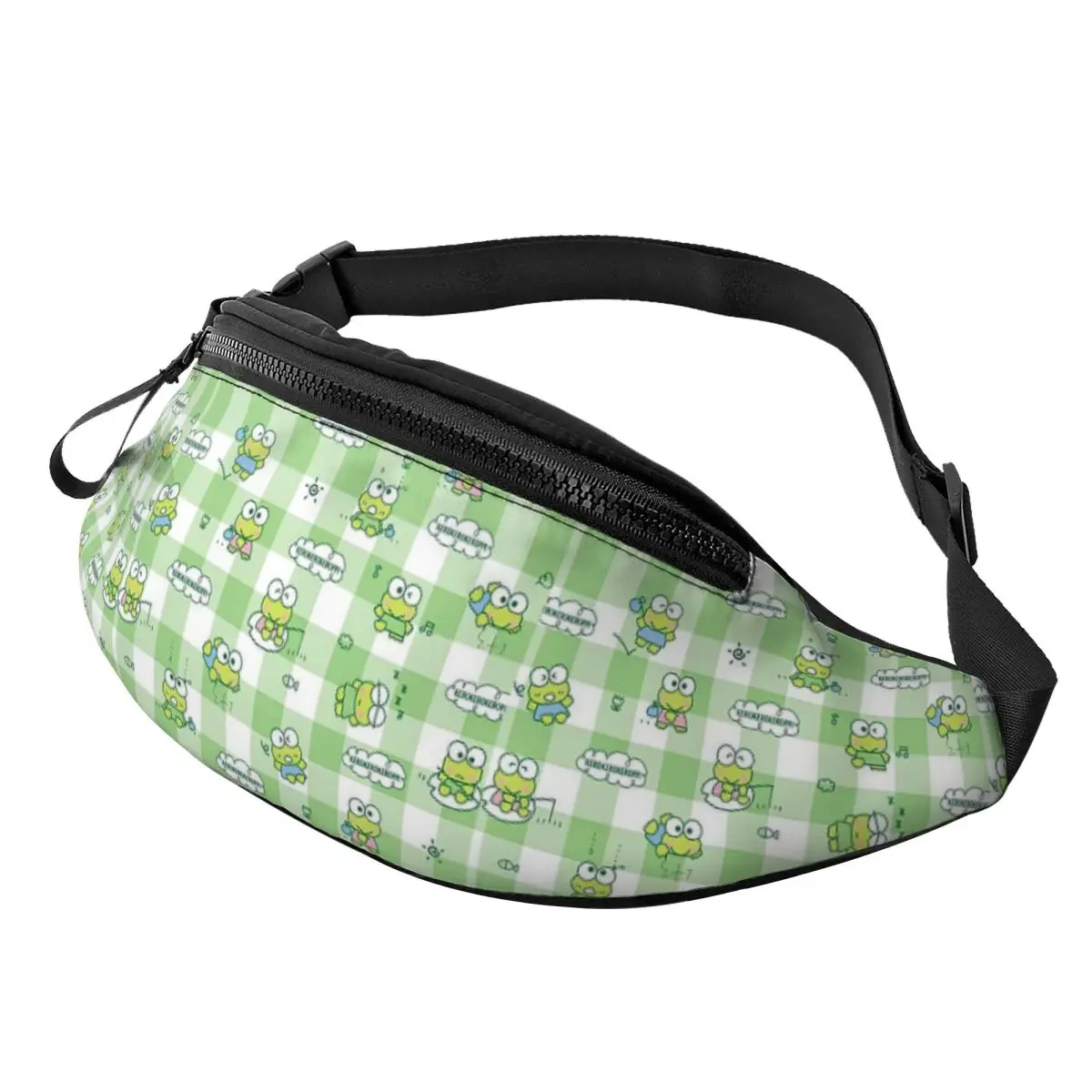 Custom Fashion Series Keroppi Fanny Pack Men Women Crossbody Waist Bag for Running Phone Money Pouch
Custom Fashion Series Keroppi Fanny Pack Men Women Crossbody Waist Bag for Running Phone Money Pouch