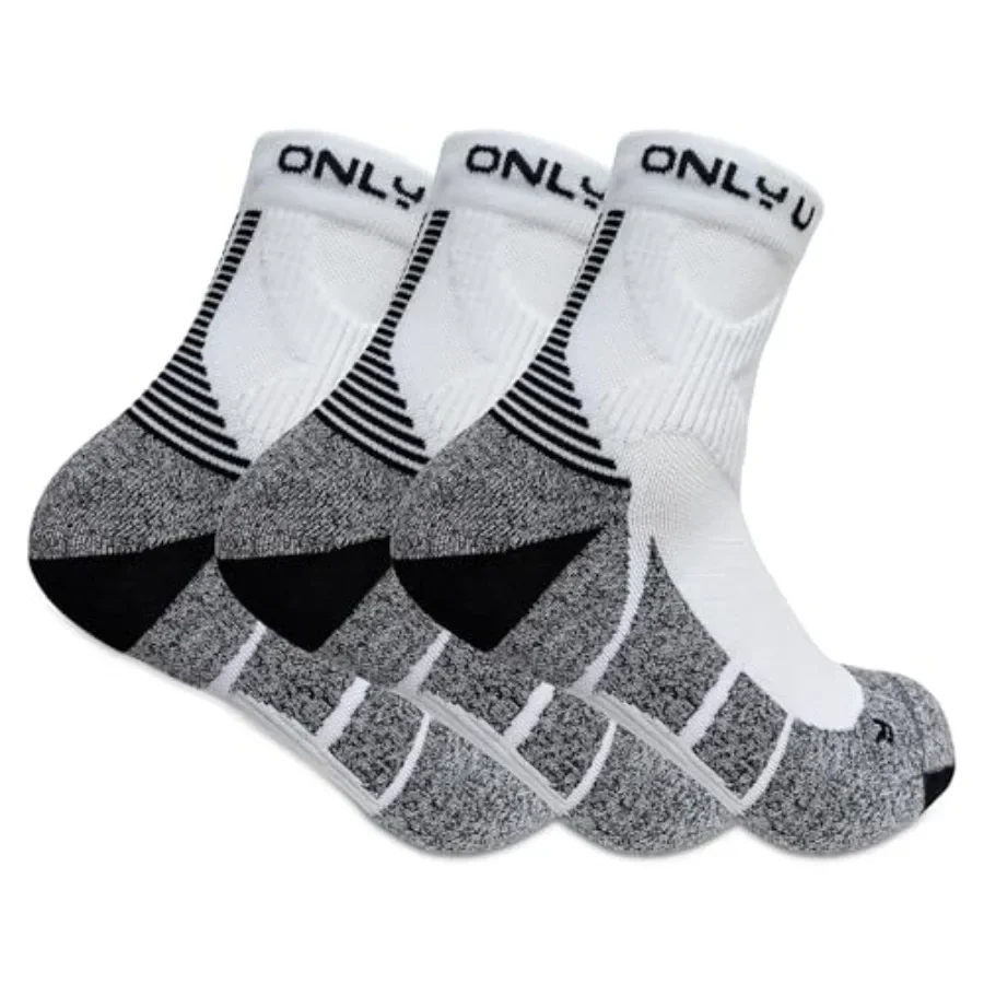 only U Quarter Running Socks Premium Performance Moisture-Wicking Athletic Socks with Cushioned Anti-Blister Arch Support
only U Quarter Running Socks Premium Performance Moisture-Wicking Athletic Socks with Cushioned Anti-Blister Arch Support