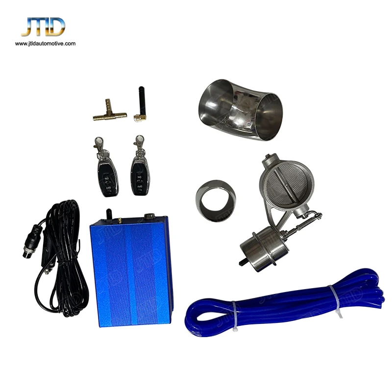 Performance Universal Exhaust 2.5" 63MM Vacuum Valve With Remote Control For Racing Car Valvetronic Valved Muffler Controller
Performance Universal Exhaust 2.5" 63MM Vacuum Valve With Remote Control For Racing Car Valvetronic Valved Muffler Controller