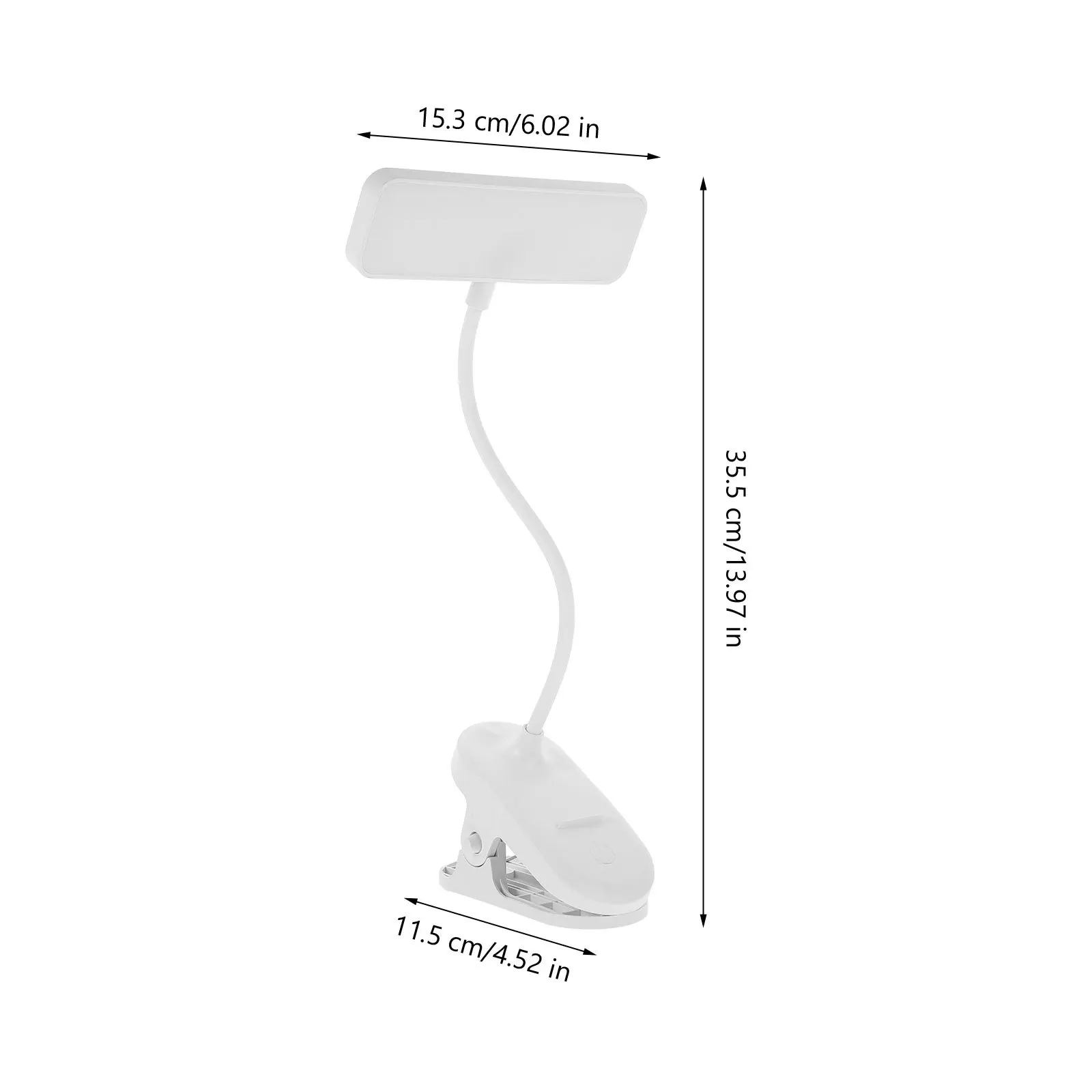 3 Brightness Levels Led Reading Lamp Rechargeable Clip On Desk Light Bedside Nightstand Portable Table Lamp For Home Office
3 Brightness Levels Led Reading Lamp Rechargeable Clip On Desk Light Bedside Nightstand Portable Table Lamp For Home Office
