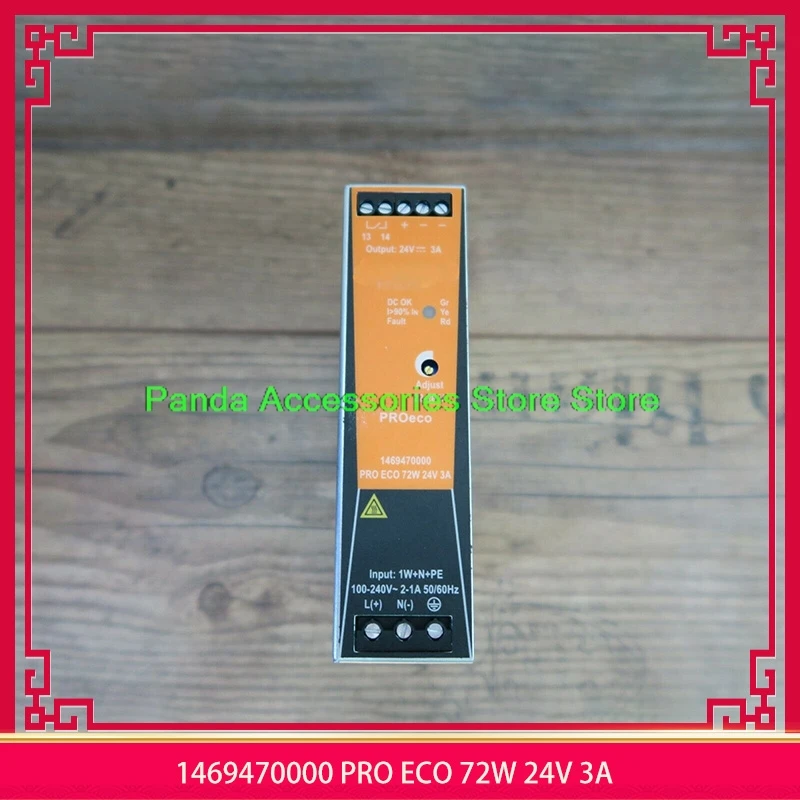 1469470000 PRO ECO 72W 24V 3A оригинальный импульсный источник питания для weidмюлера, высокое качество, полностью протестированный, быстрая доставка
1469470000 PRO ECO 72W 24V 3A оригинальный импульсный источник питания для weidмюлера, высокое качество, полностью протестированный, быстрая доставка