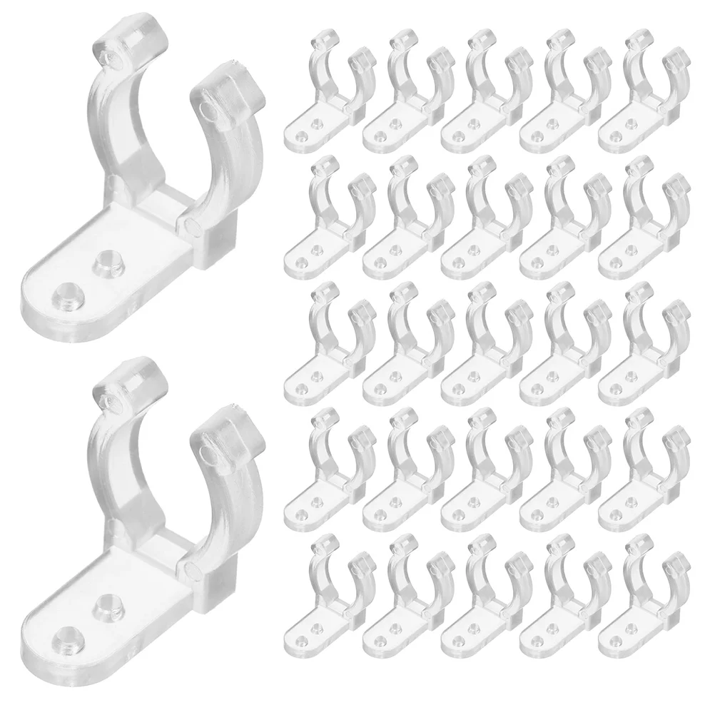 50pcs LED Rope Light Clips Removable Deck Christmas Fasteners Outdoor Awning Holder Roof Strong Reusable Mounting Brackets
50pcs LED Rope Light Clips Removable Deck Christmas Fasteners Outdoor Awning Holder Roof Strong Reusable Mounting Brackets