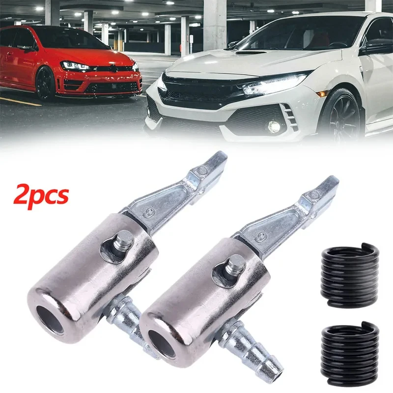 Air Compressor Metal Tire Air Chuck Inflator, Barb Connector Tire Inflation Chuck for Rubber Air Hose Repair & Tyre Inflating
Air Compressor Metal Tire Air Chuck Inflator, Barb Connector Tire Inflation Chuck for Rubber Air Hose Repair & Tyre Inflating