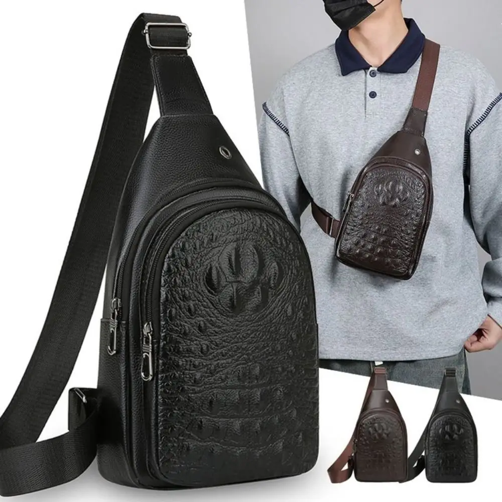 Casual PU Leather Men's Crossbody Bag Large Capacity Multi-layer Messenger Bag Waterproof Travel Mobile Phone Bag Pleasure
Casual PU Leather Men's Crossbody Bag Large Capacity Multi-layer Messenger Bag Waterproof Travel Mobile Phone Bag Pleasure