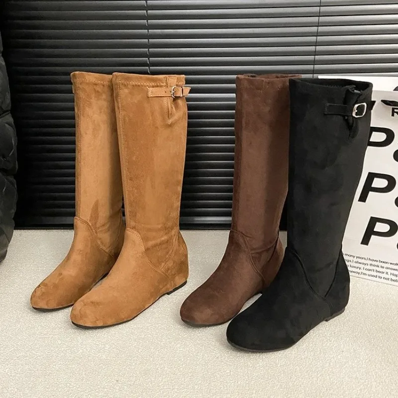 Autumn Winter Sexy Women Knee-High Boots Street Style Pointed Toe Thin Low Heels Cowboy Ladies Shoes Long Botas De Mujer Fashion
Autumn Winter Sexy Women Knee-High Boots Street Style Pointed Toe Thin Low Heels Cowboy Ladies Shoes Long Botas De Mujer Fashion