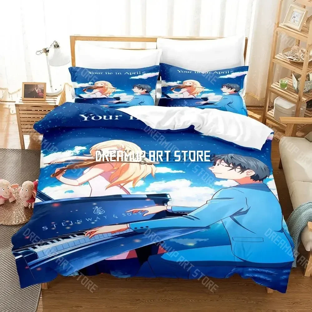 3D Print Your Lie In April Bedding Set Single Twin Full Queen King Size Bed Set Teenagers Bedroom Duvetcover Sets 3D Anime Bed
3D Print Your Lie In April Bedding Set Single Twin Full Queen King Size Bed Set Teenagers Bedroom Duvetcover Sets 3D Anime Bed