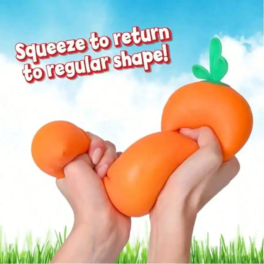 1/2pcs Toymendous Squishy Carrot – Jumbo 13cm Inch Squishy Vegetable Sand-Texture Carrot Stress Relief Toy | Giant Stress Relief Toy | Fidget Sensory Food Fun For Adults Party Toys, Theme Activities
1/2pcs Toymendous Squishy Carrot – Jumbo 13cm Inch Squishy Vegetable Sand-Texture Carrot Stress Relief Toy | Giant Stress Relief Toy | Fidget Sensory Food Fun For Adults Party Toys, Theme Activities